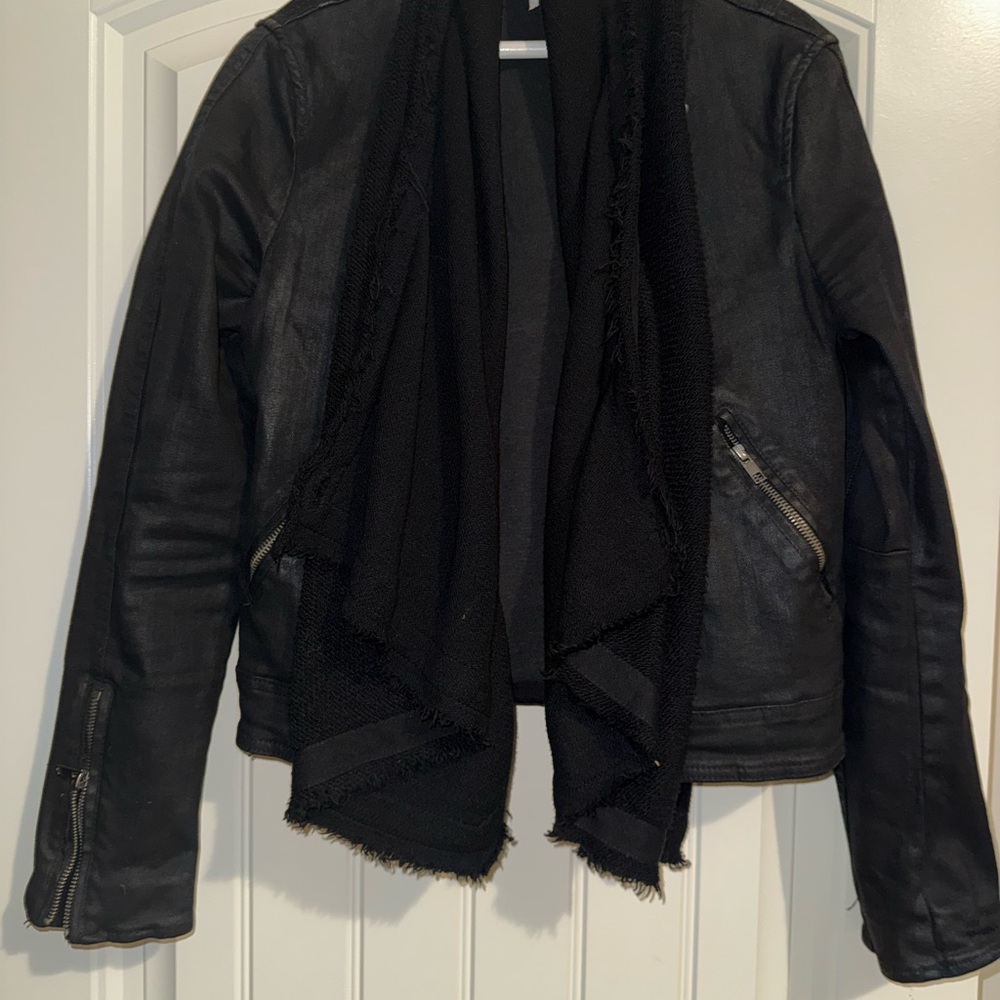 FP Movement by Free People Black Jean Jacket